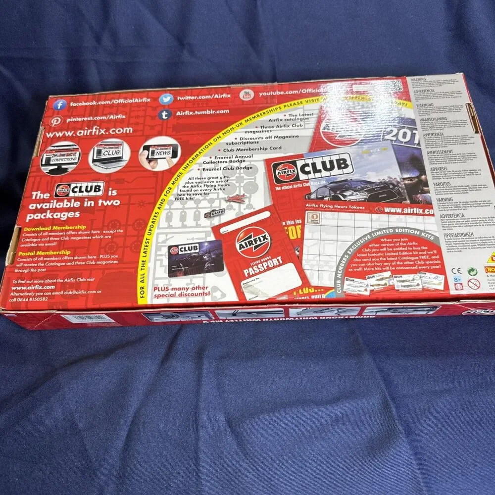 Airfix 1/72 Armstrong Whitworth Whitley Mk.V Plastic Model Kit A08016 - Picture 3 of 3